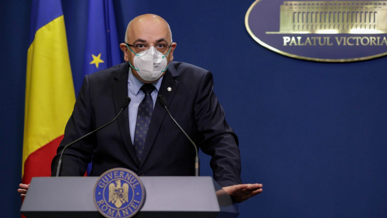 Raed Arafat anunță că este infectat cu COVID