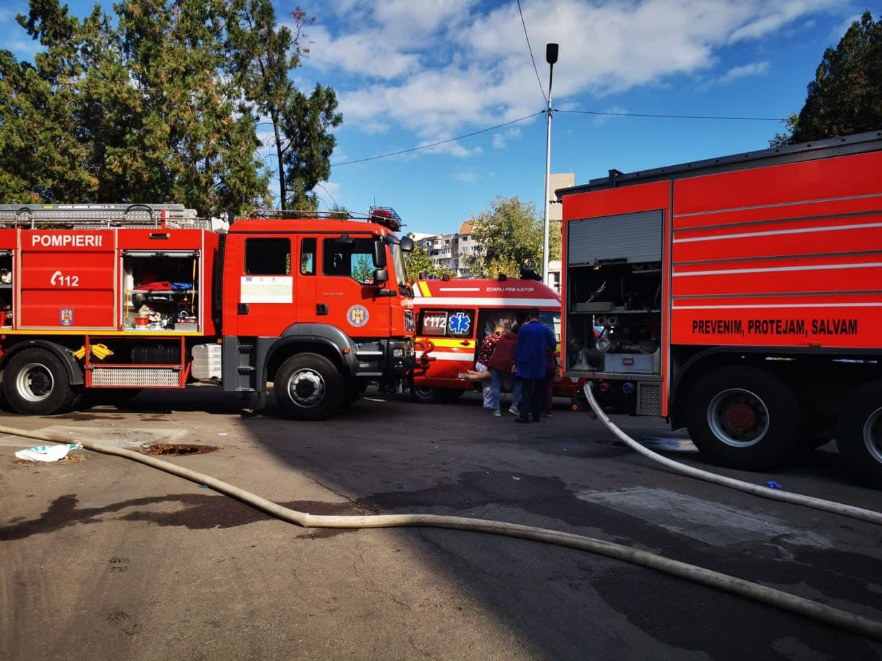 Procurorii au indicii despre cauza incendiului produs la Spitalul de Boli Infecțioase Constanța