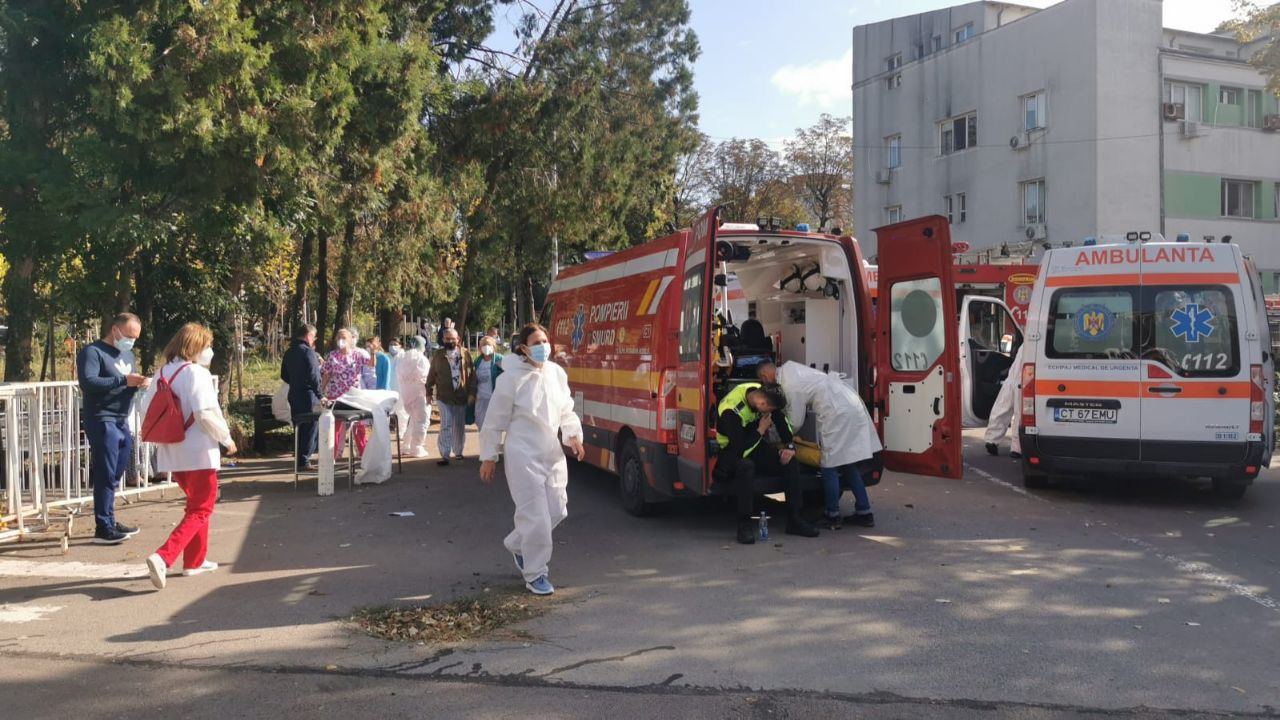 NOUĂ MORȚI ÎN INCENDIUL de la Spitalul de Boli Infecțioase Constanța. A fost activat PLANUL ROȘU