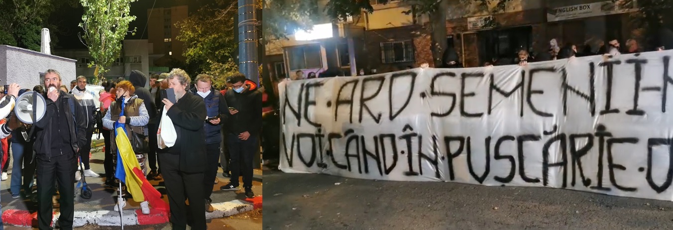 Protest la Constanța: Zeci de oameni s-au adunat în fața Spitalului de Boli Infecțioase: "Demisia!"
