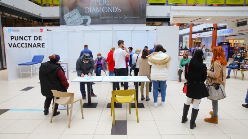 Campania de vaccinare din City Park Mall se prelungește cu 30 de zile