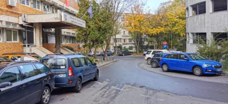 Se instituie SENS UNIC pe aleea de acces către Centrul Regional de Transfuzii Sanguine Constanța