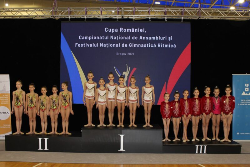 RECORD de 13 medalii pentru gimnastele CS Victoria Cumpăna la competițiile naționale de la Brașov
