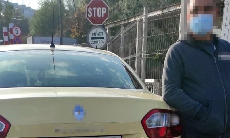Un șofer a montat plăcuțe de înmatriculare FALSE, pentru a evita plata TAXEI de intrare în Portul Constanța