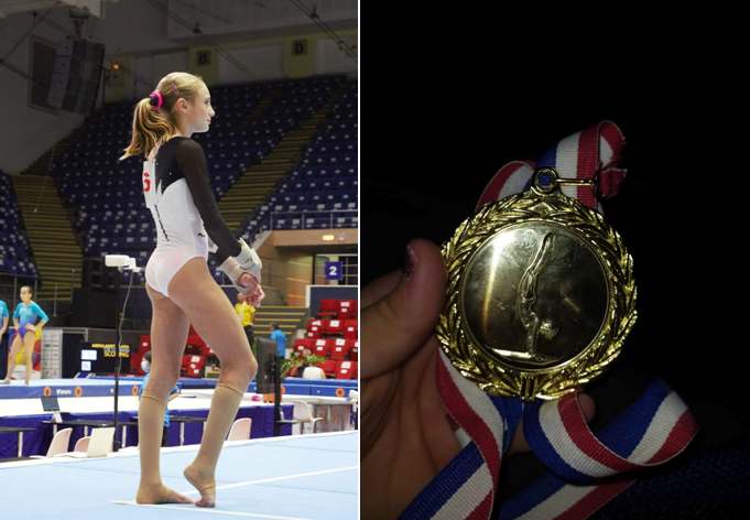 Sportiva constănțeancă Sabrina Voinea a câștigat MEDALIA DE AUR la sărituri, la Turneul din Franța
