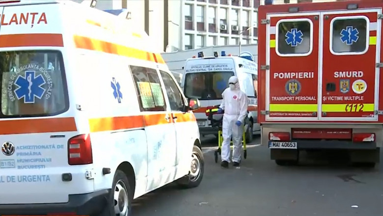 Tentativă de suicid la un spital: Un bărbat s-a ARUNCAT de la etaj