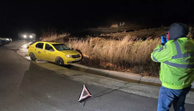 Constănțean prins cu focuri de armă, după ce a bătut un TAXIMETRIST și i-a furat MAȘINA