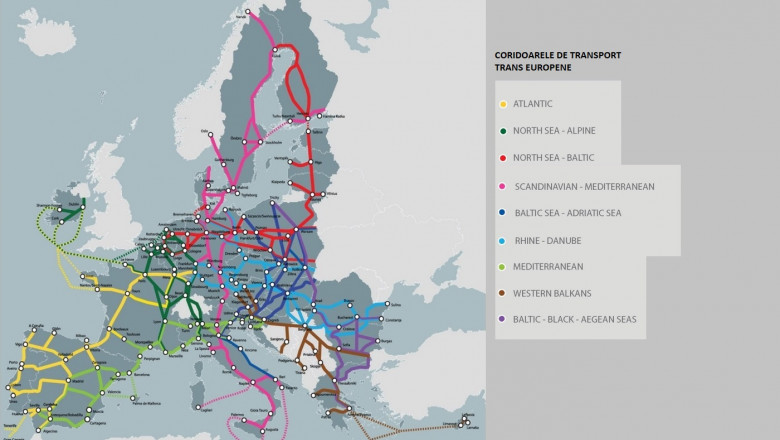 Municipiul și Portul Constanța, componente ale viitoarei rețele de transporturi care va traversa Europa
