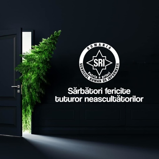 SRI, mesaj cu tâlc de sărbători. Ce le urează "ascultătorilor" și "neascultătorilor"