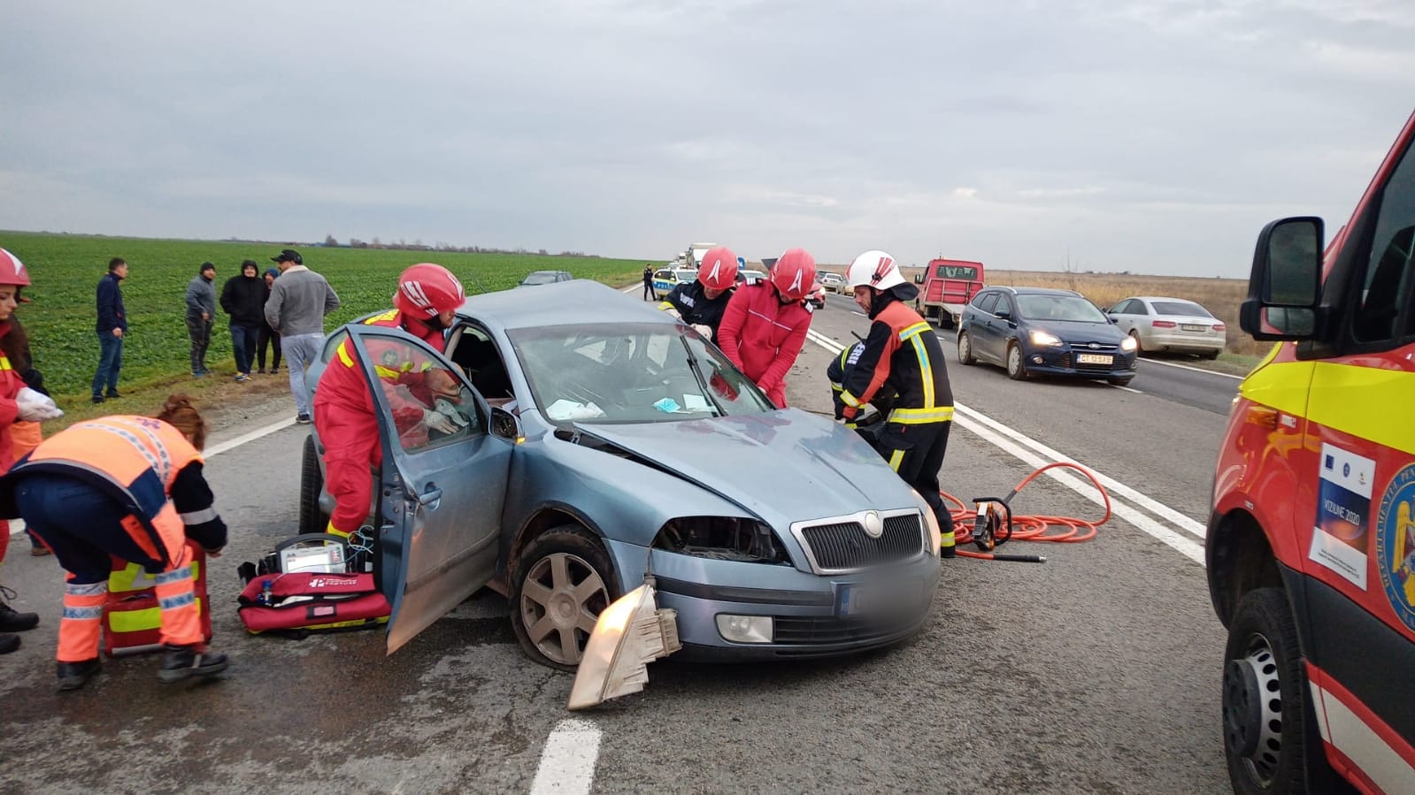 Accident grav în apropierea aeroportului din Mihail Kogălniceanu. Un bărbat a MURIT