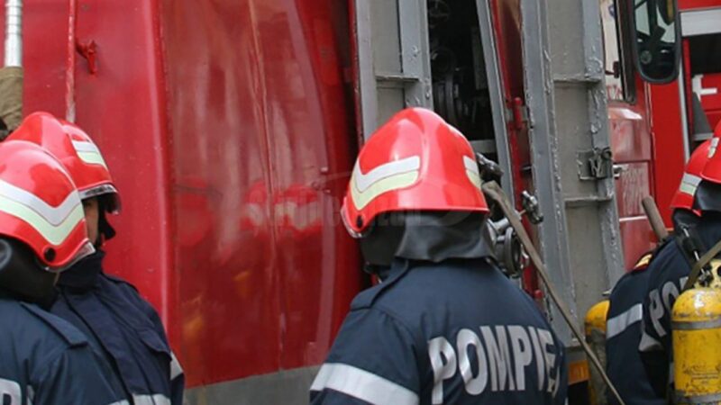 Incendiu la un post de transformare ENEL în Constanța