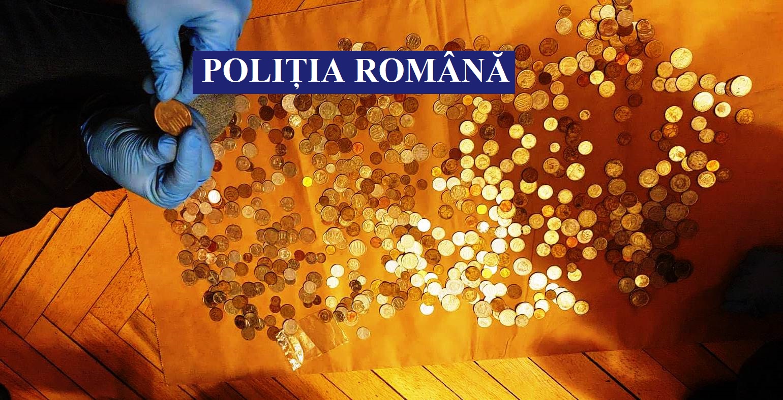 Percheziții în Constanța: Peste 2.000 de monede antice, indisponibilizate de polițiști
