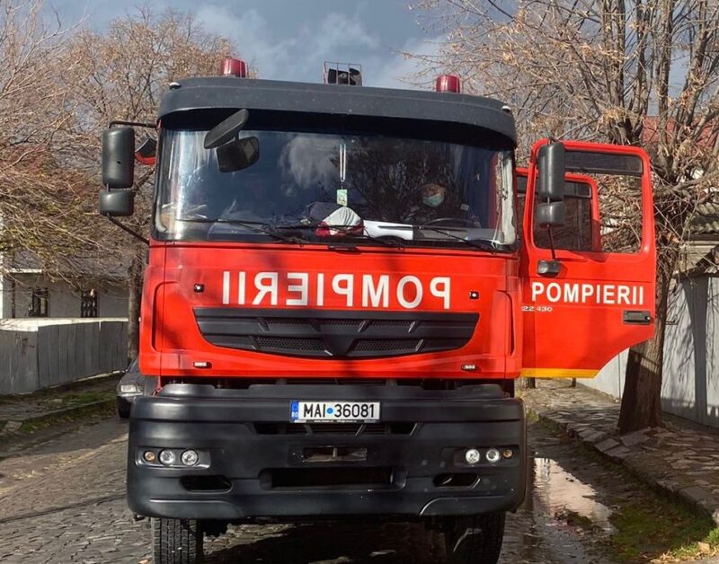 Incendiu la o baracă în Constanța, lângă Cimitirul Turcesc