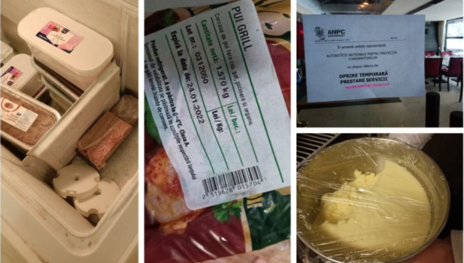 Nereguli grave la un hotel de 4 stele din Predeal! Comisarii ANPC au găsit 30 de kilograme de alimente expirate
