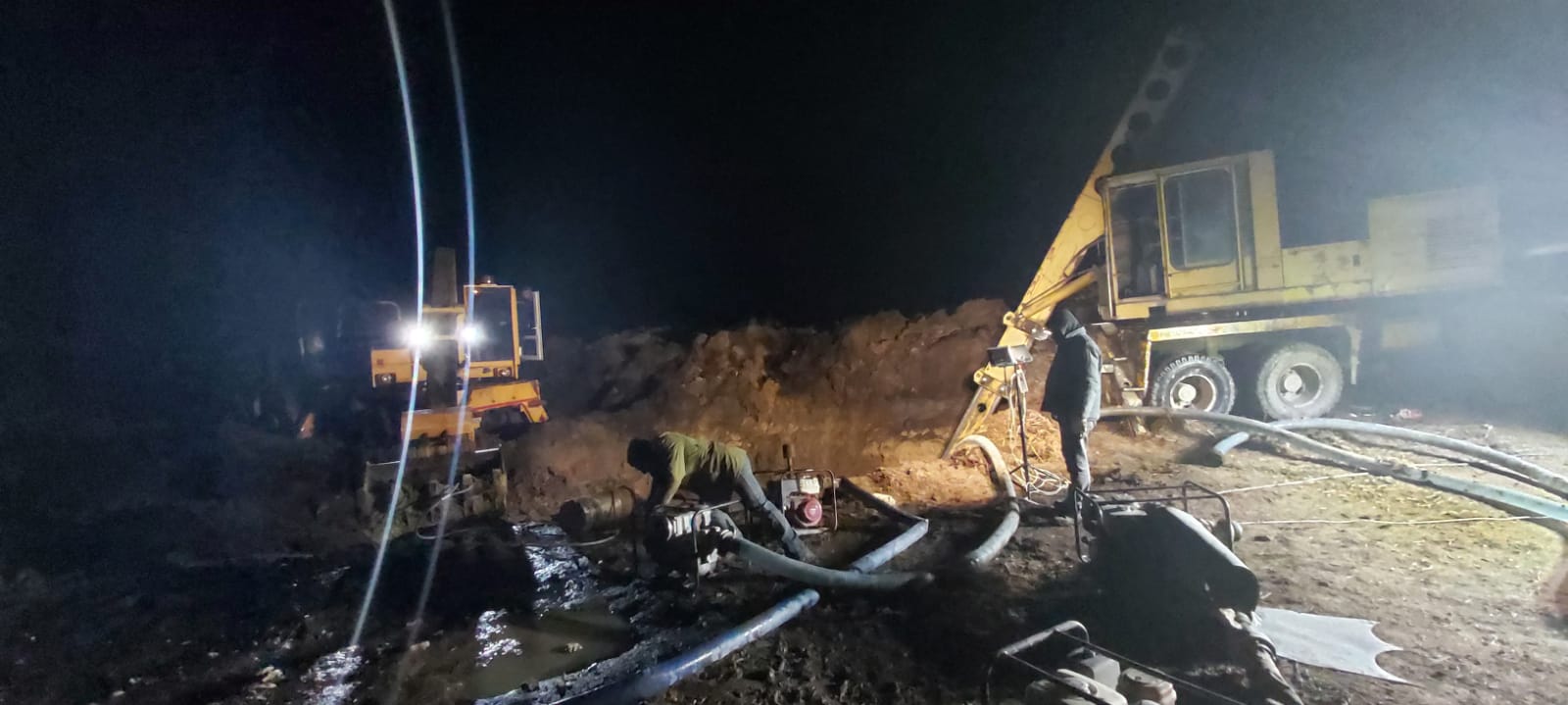 Acțiune amplă a echipelor SC RAJA SA pentru remedierea unei majore apărută la rețeaua de apă din Constanța