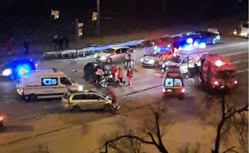 Accident în zona Gării din Constanța. Două persoane, rănite 