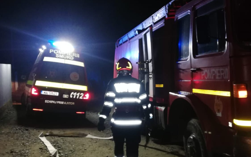 Incendiu la centrala unei locuințe din satul Schitu