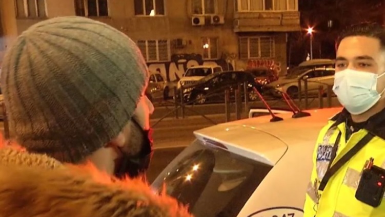 Livrator de mâncare prins drogat la volan. Ce le-a spus polițiștilor