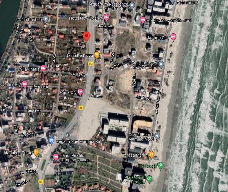 El Halabi Mohamad și Moussaoui Daniela cer avizul de Mediu pentru un bloc în Mamaia Nord