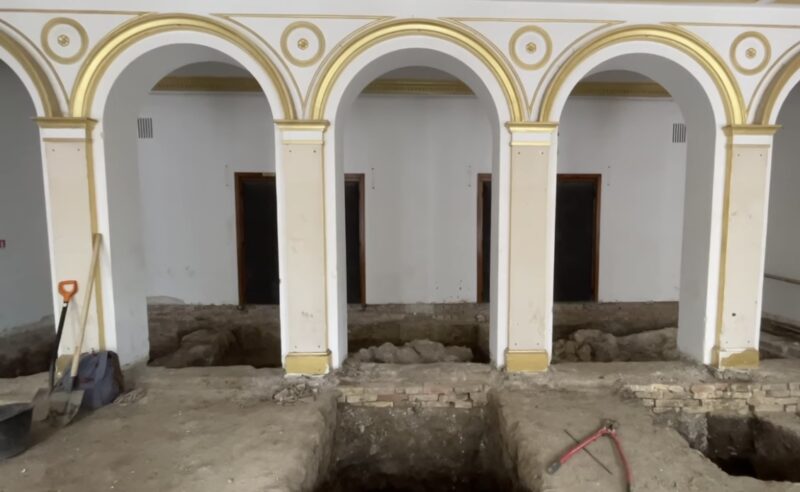 (VIDEO) S-a descoperit o nouă parte a zidului Cetății Tomis