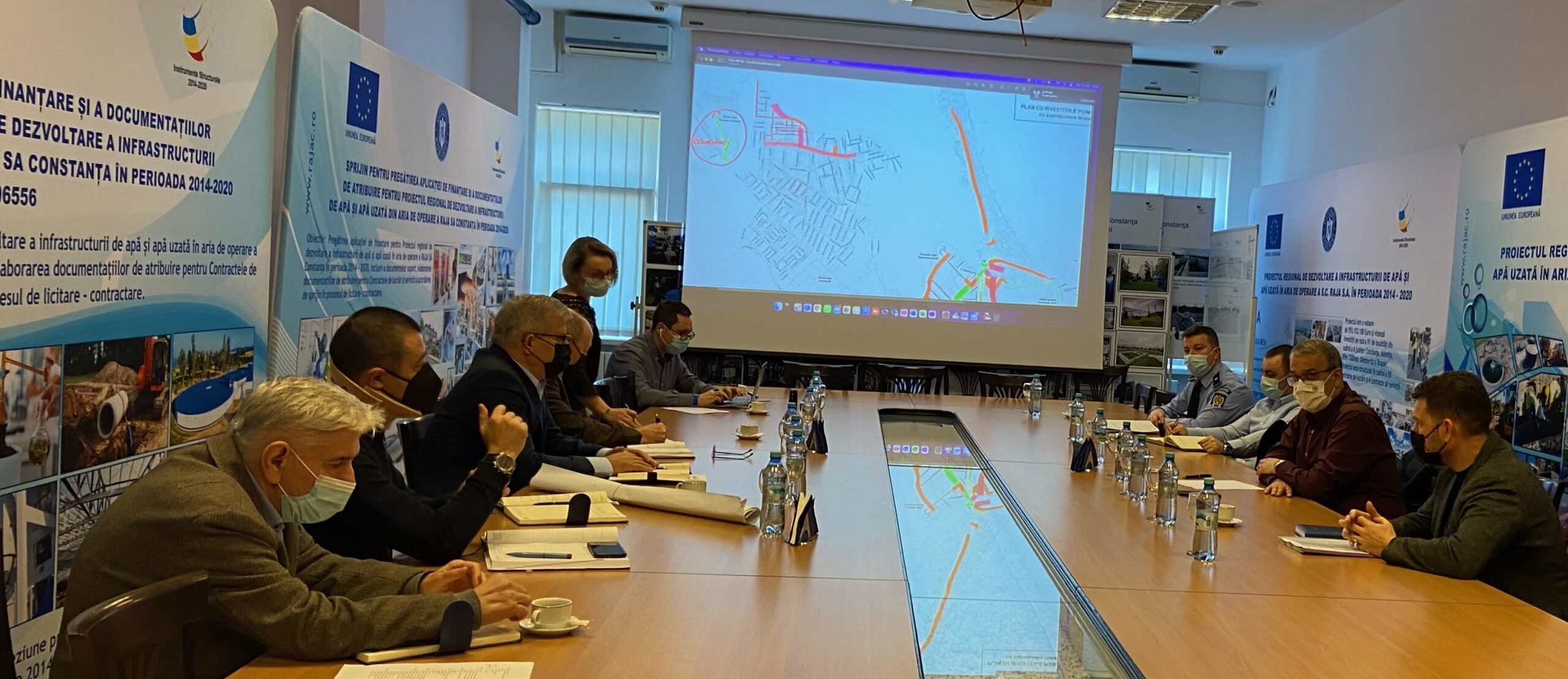 RAJA SA: Când vor fi gata lucrările de modernizare a infrastructurii de apă din Constanța