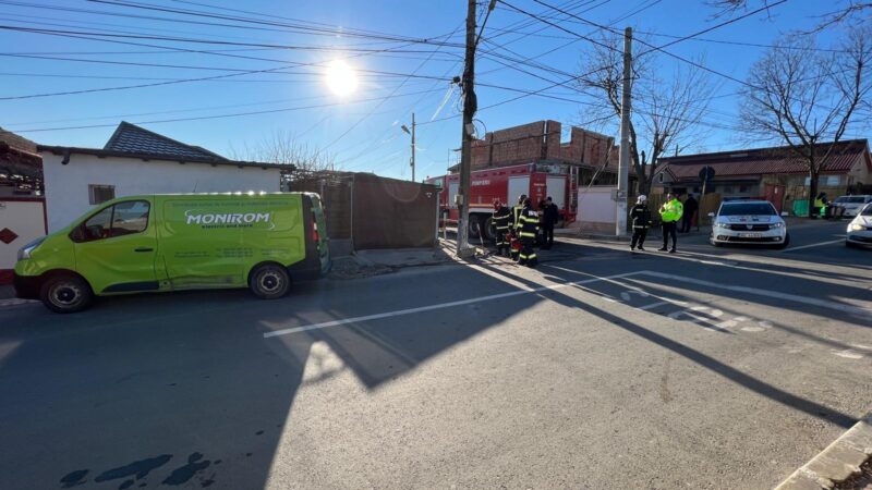 Accident rutier în Medgidia. O persoană este rănită