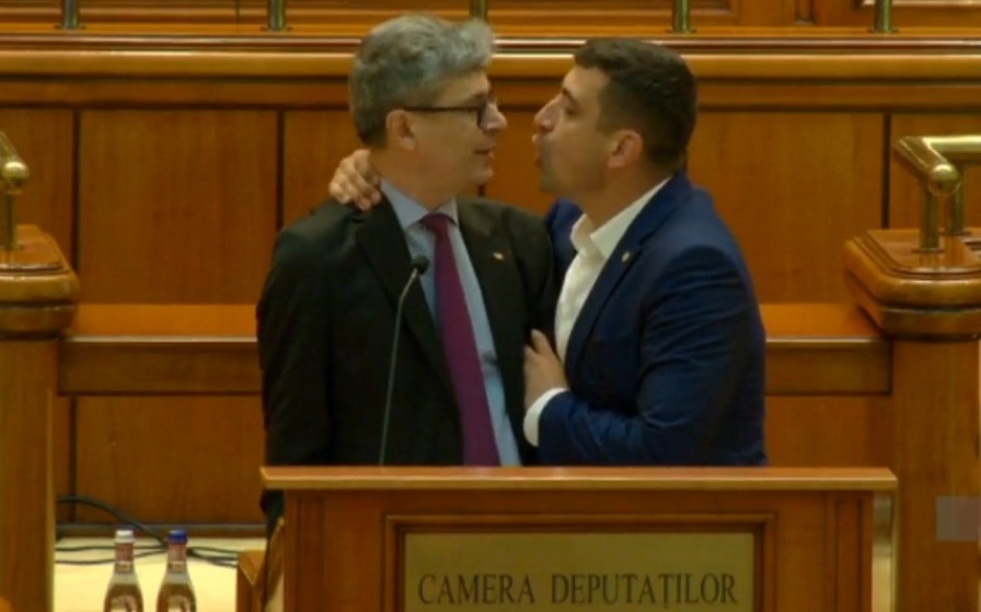Dosar PENAL după scandalul din Parlament, între George Simion și Virgil Popescu