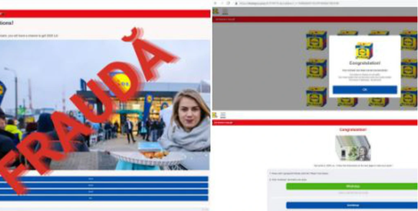 Avertisment! Hackerii se folosesc de imaginea Lidl pentru a colecta date de la utilizatori