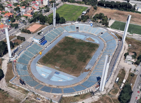 Stadionul Gheorghe Hagi - strada Primăverii