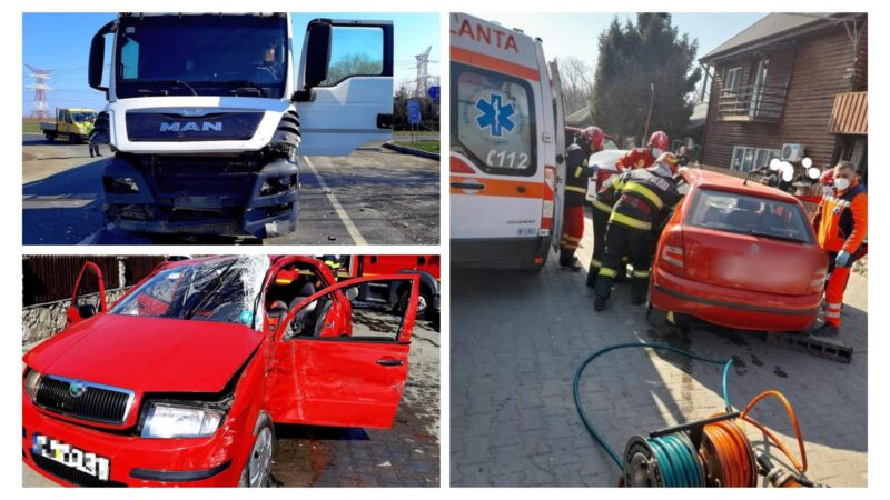 Accident MORTAL pe DN2A. Traficul este blocat