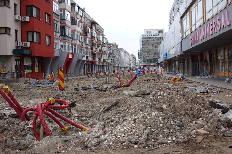 Primarul Constanței răspunde la o întrebare arzătoare: Când vor fi gata lucrările de pe strada Ștefan cel Mare?