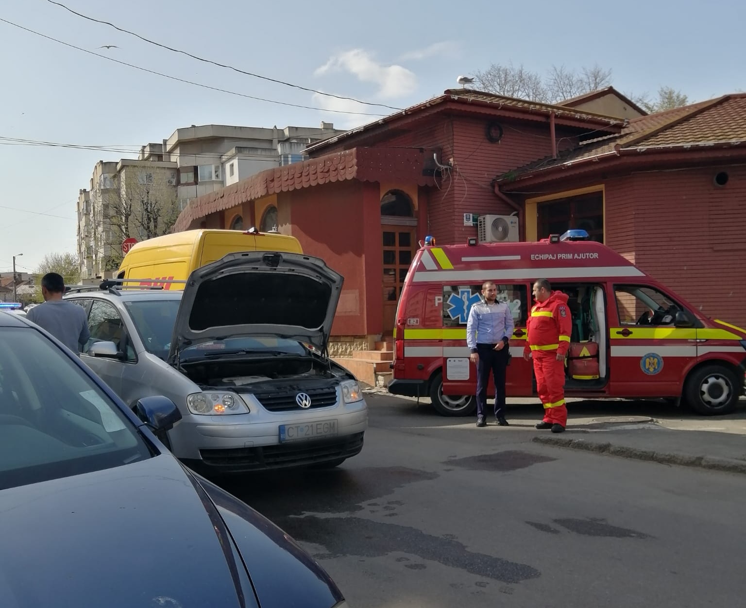 Copil accidentat în Constanța după ce a traversat prin loc nepermis