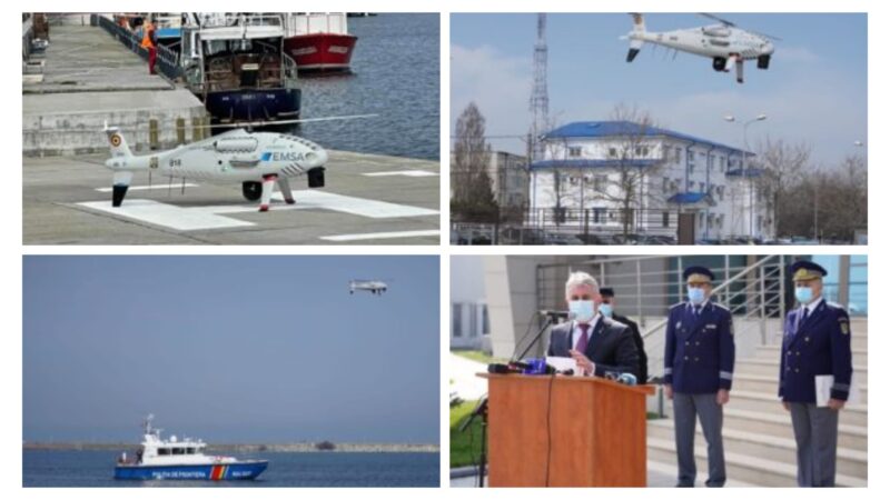 (FOTO) Drone de mari dimensiuni pentru supravegherea zonei de coastă de la Marea Neagră