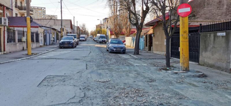 Constanța: Trafic restricționat pe strada Ion Lahovari pentru efectuarea unor lucrări