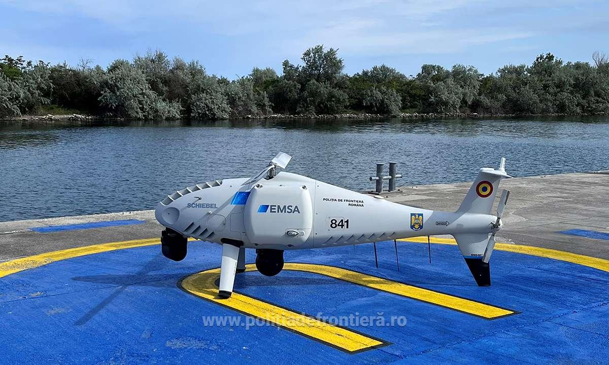 (VIDEO) Drone speciale, care pot supraveghea granițele și pe timp de noapte, cumpărate de Garda de Coastă