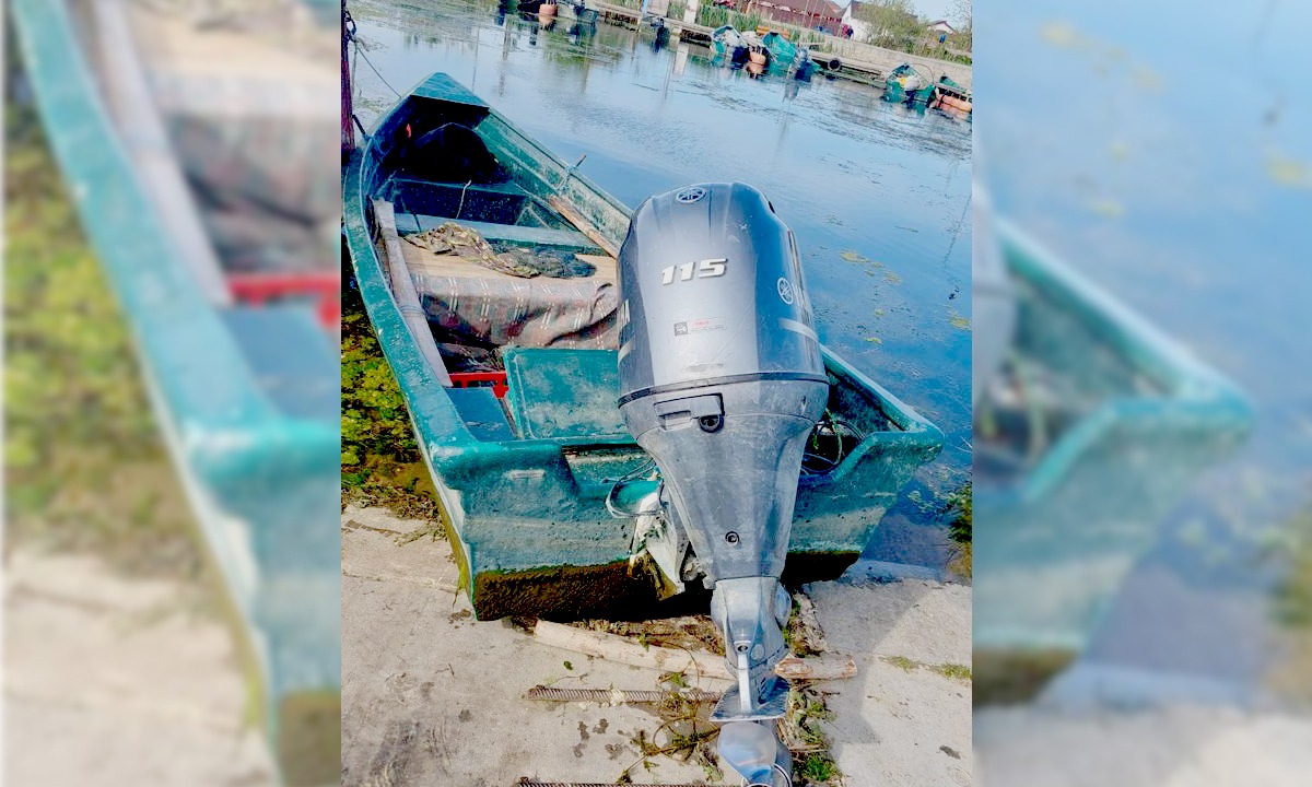 Motor de barcă, căutat de autoritățile din Suedia, găsit la un tânăr din Sulina
