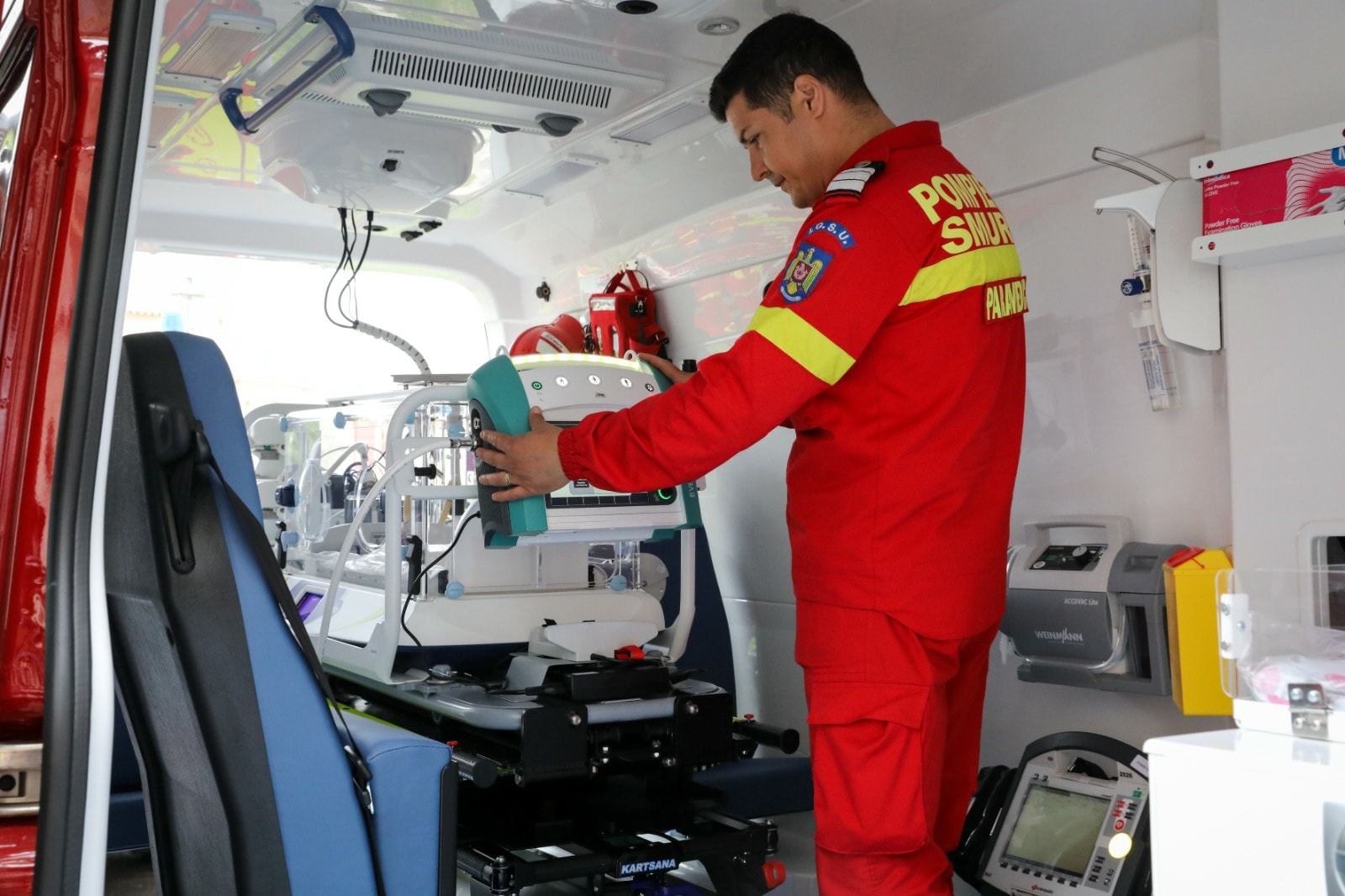 La Constanța va ajunge o ambulanță de transport nou-născuți în stare critică