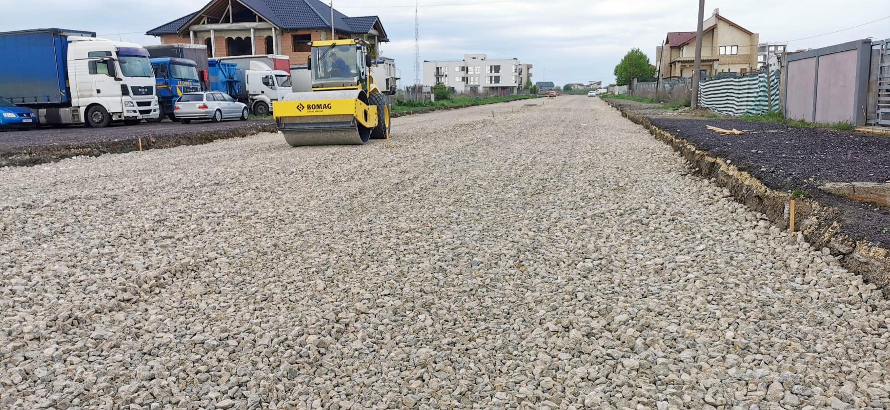Lucrări la mai multe străzi din cartierul Veterani