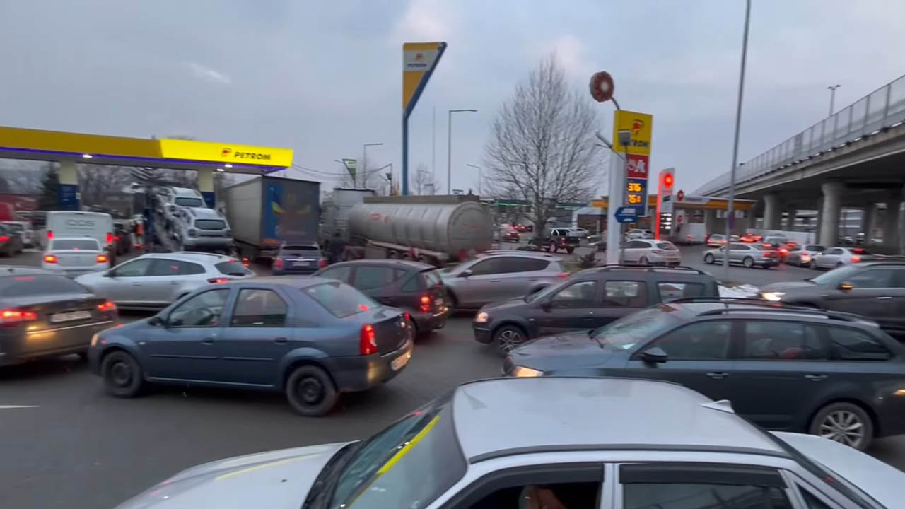 Nou protest al șoferilor: vor alimenta de 50 de bani