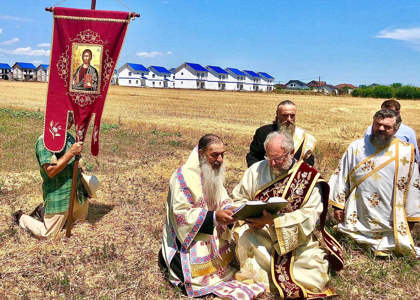 Arhiepiscopul Tomisului se va ruga astăzi pentru ploaie pe terenul situat lângă ferma mănăstirii Techirghiol