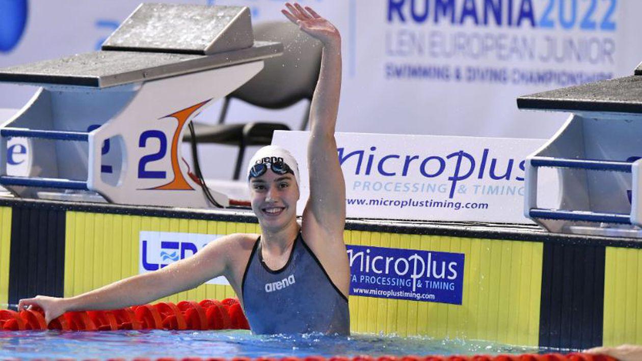 Constanța pe podiumul Campionatului European de Înot pentru Juniori: Bianca Costea, argint la 50 metri liber