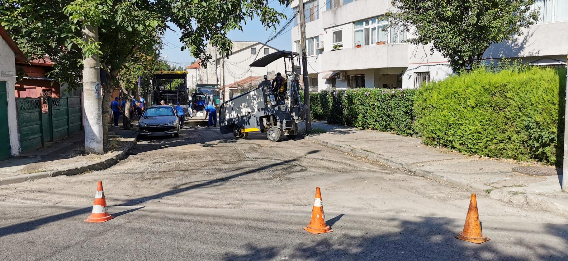 Trafic restricționat TOTAL pe o stradă din Faleză Nord, din cauza unor lucrări de asfaltare
