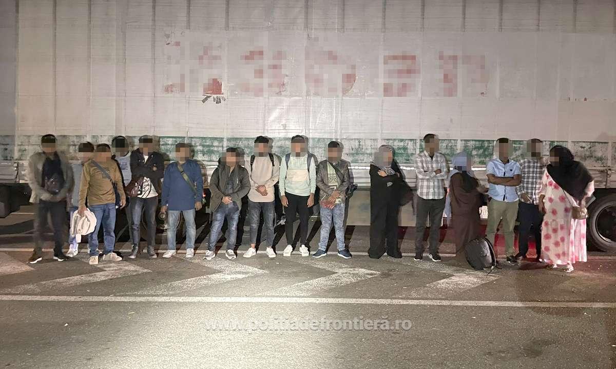 60 de persoane din Turcia, Siria, Bangladesh și Somalia, prinse în timp ce încercau să treacă ilegal granița