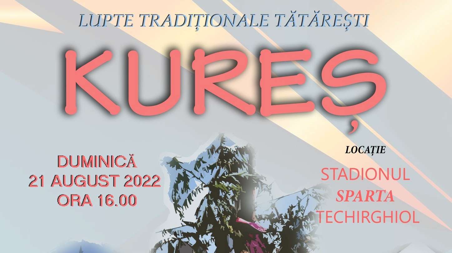 Concurs de lupte tradiționale tătărești de Kureș, organizat la Techirghiol în acest weekend