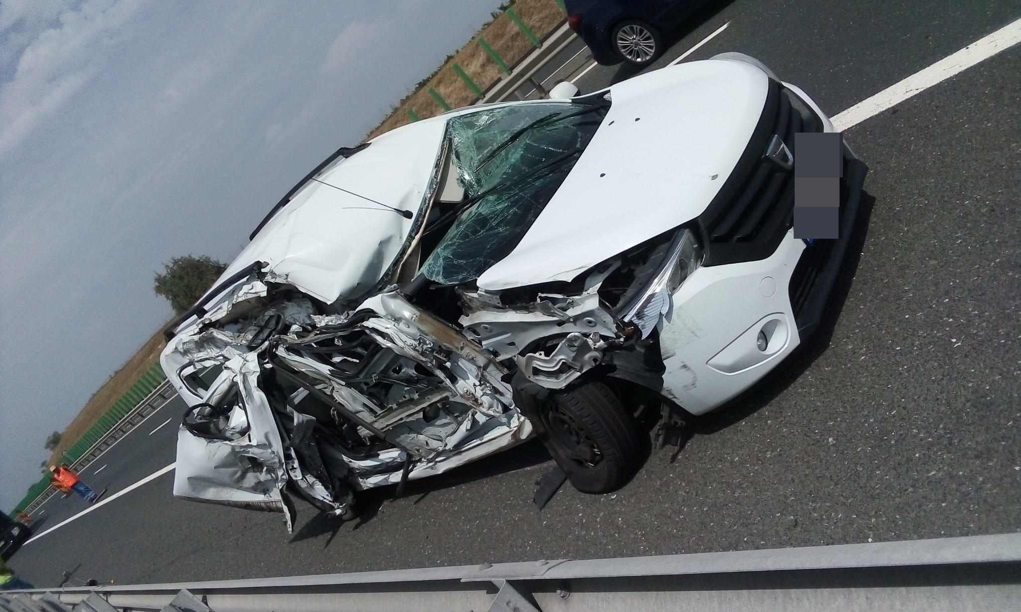 Accident rutier pe Autostrada A2, aproape de Cernavodă