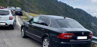 Șoferi amendați pe Transfăgărășan