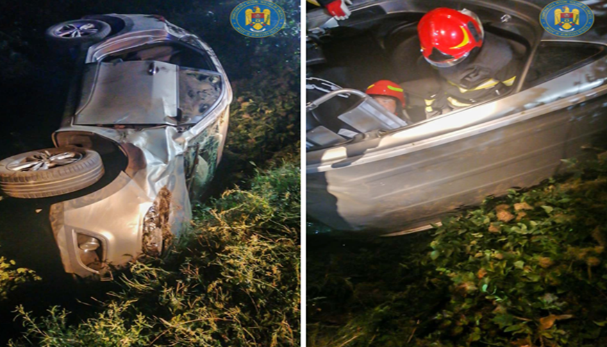 (FOTO) Accident rutier la Somova. O femeie a rămas încarcerată