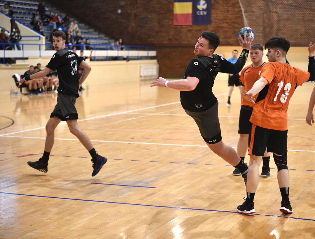 Debut de excepție pentru juniorii echipei de handbal a CS Medgidia în prima etapă a noului campionat