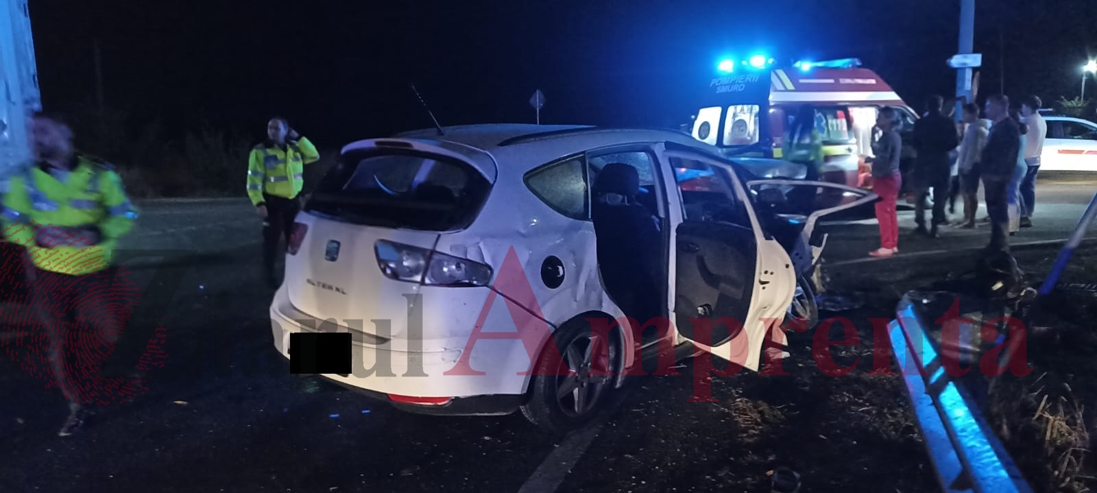 Accident intre un TIR si un autoturism în Agigea