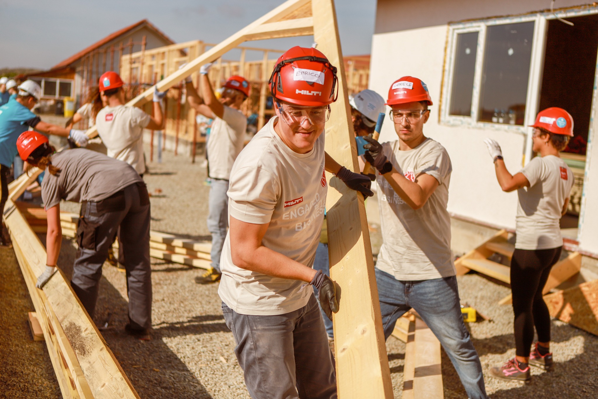 Încă patru case Habitat for Humanity România vor fi construite la Cumpăna până la finalul lunii octombrie